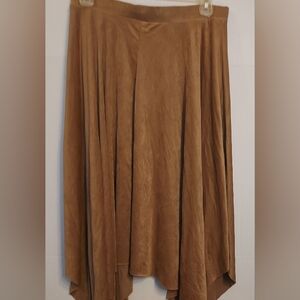 Sensational Collection Vintage Womens Skirt Size Medium faux Suede.